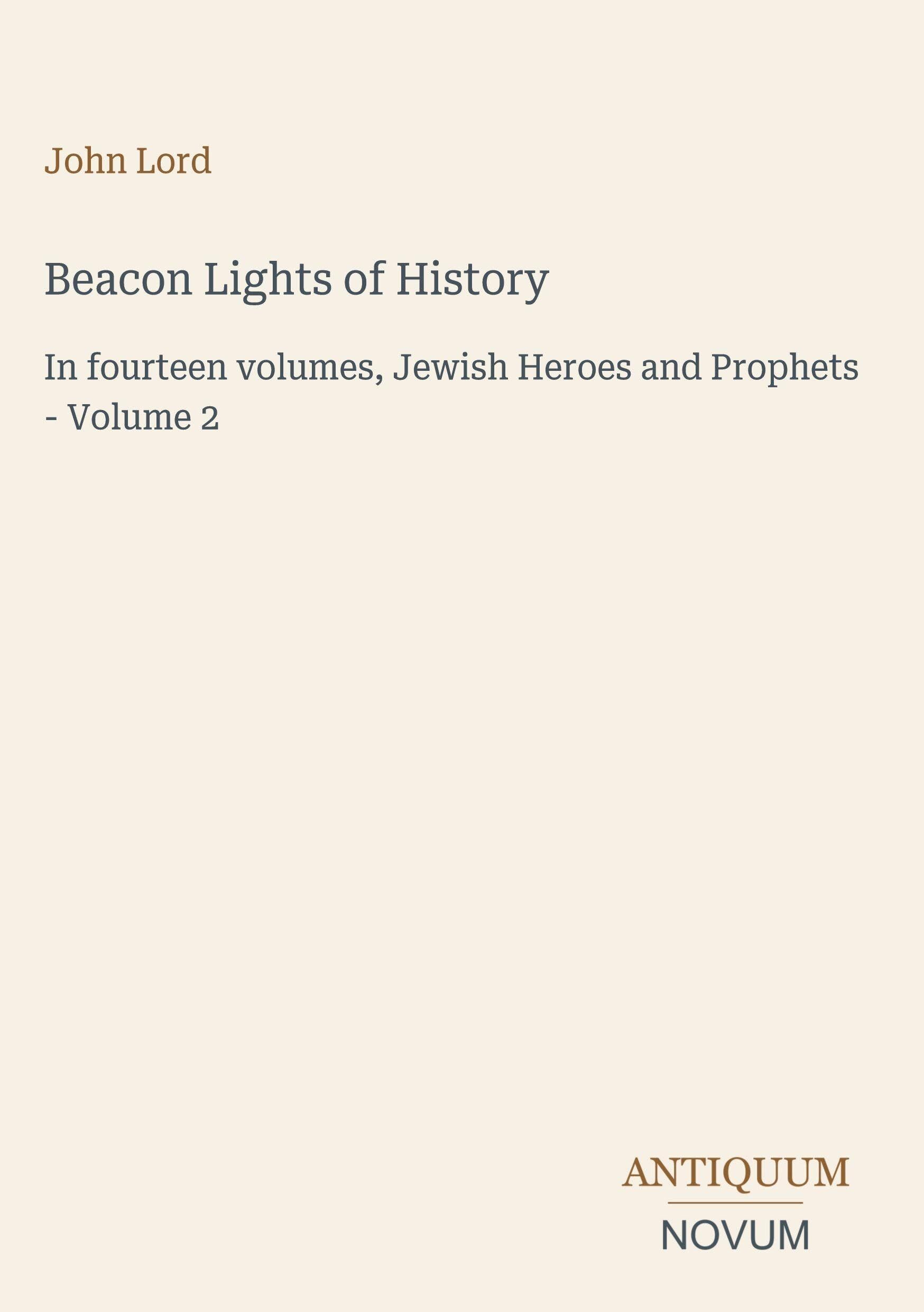 Beacon Lights of History