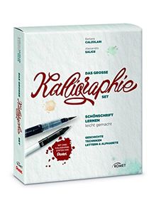 Das große Kalligraphie-Set - Schönschrift lernen leicht gemacht: Buch mit 2 Kalligraphie-Stiften von Pentel