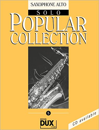 Popular Collection 5: Saxophone Alto Solo
