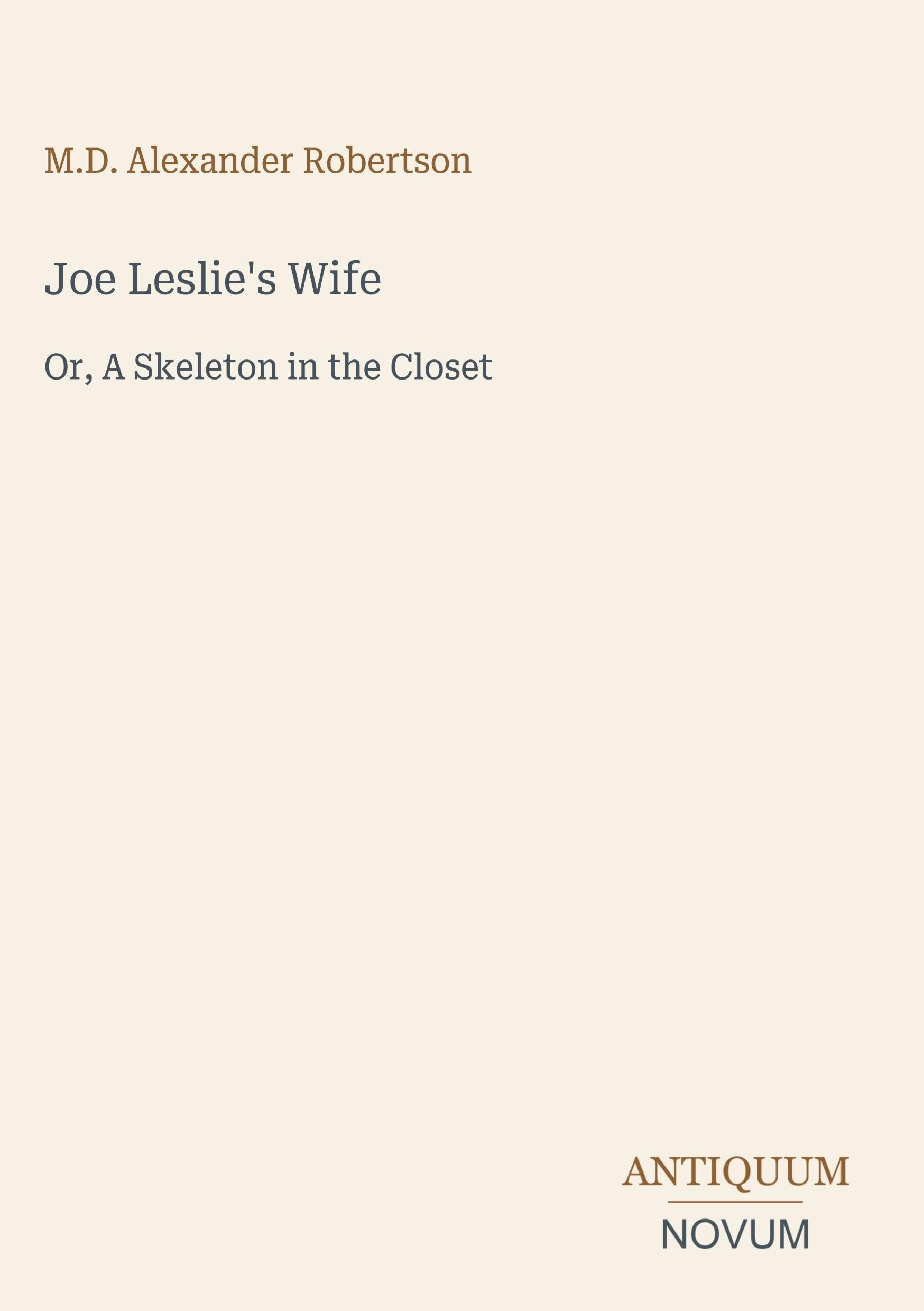 Joe Leslie's Wife