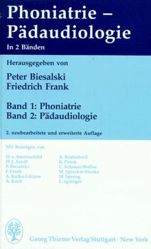 Phoniatrie, Pädaudiologie, 2 Bde.