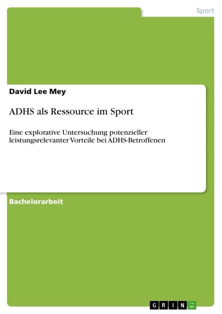 ADHS als Ressource im Sport