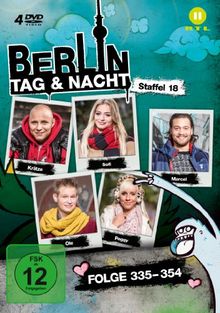 Berlin - Tag & Nacht - Staffel 18 (Folge 335-354) [4 DVDs] | DVD | Zustand sehr gut