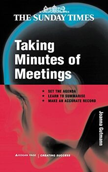 Taking Minutes of Meetings (Creating Success)