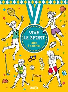 Vive le sport : bloc à colorier