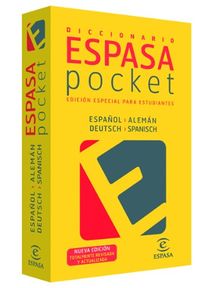 Diccionario Pocket español-alemán, alemán-español