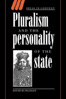 Pluralism & Personality of State (Ideas in Context, Band 47)