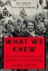 What We Knew: Inside the Minds of Germans and Jews from the Third Reich