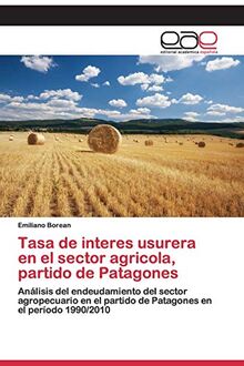 Tasa de interes usurera en el sector agricola, partido de Patagones: Análisis del endeudamiento del sector agropecuario en el partido de Patagones en el período 1990/2010