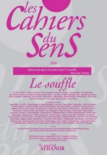 Cahiers du sens (Les), n° 26. Le souffle