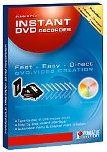 Pinnacle Instant DVD Recorder Software Retail