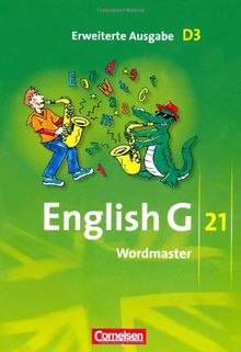 English G 21 - Erweiterte Ausgabe D: Band 3: 7. Schuljahr - Wordmaster: Vokabellernbuch