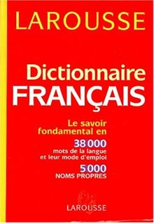 Larousse Dictionnaire Francais De Larousse