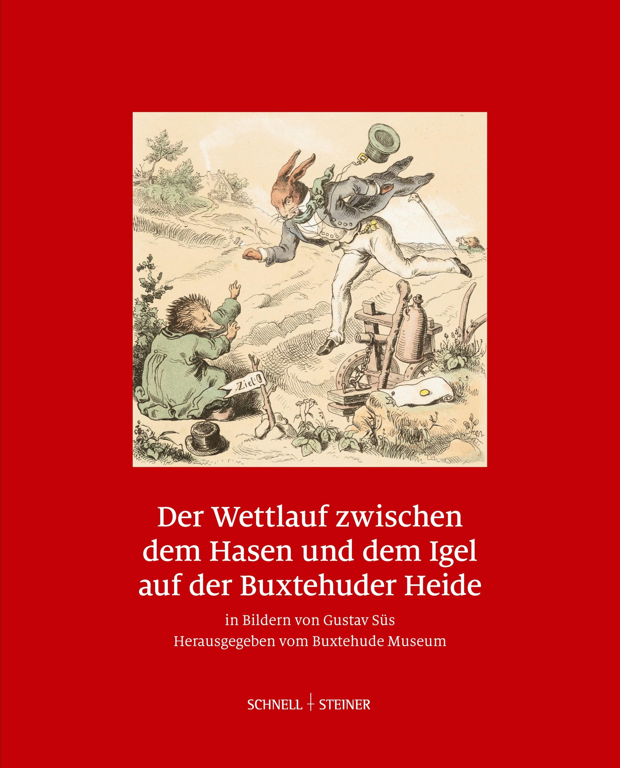 Der Wettlauf zwischen dem Hasen und dem Igel auf der Buxtehuder Heide: Het Wettloopen tüschen den Haasen und dem Swinegel up der Buxtehuder Heid