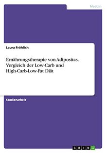 Ernährungstherapie von Adipositas. Vergleich der Low-Carb und High-Carb-Low-Fat Diät