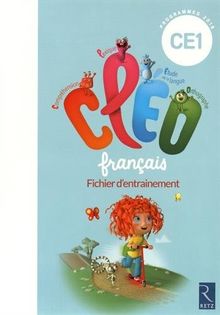 Cléo Français CE1 : Fichier d'entrainement