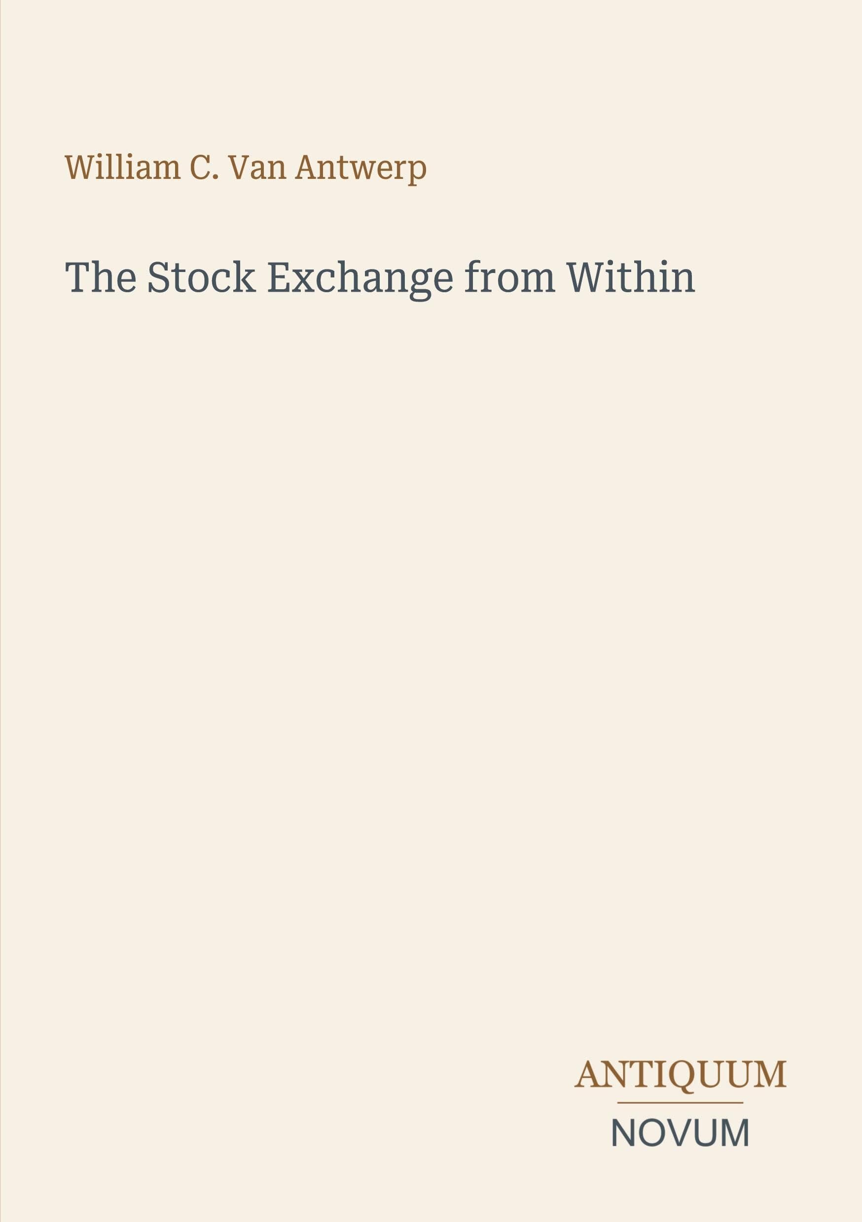 The Stock Exchange from Within
