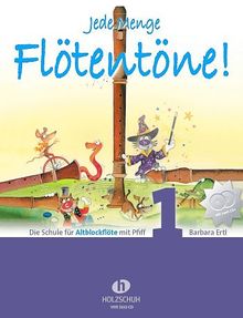 Jede Menge Flötentöne, für Altblockflöte, m. Audio-CD