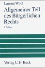 Allgemeiner Teil des deutschen Bürgerlichen Rechts. Ein Lehrbuch