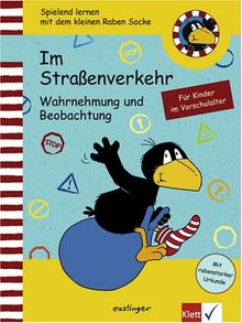 Im Straßenverkehr. Wahrnehmung und Beobachtung: Für Kinder im Vorschulalter