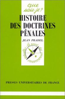 Histoire des doctrines pénales