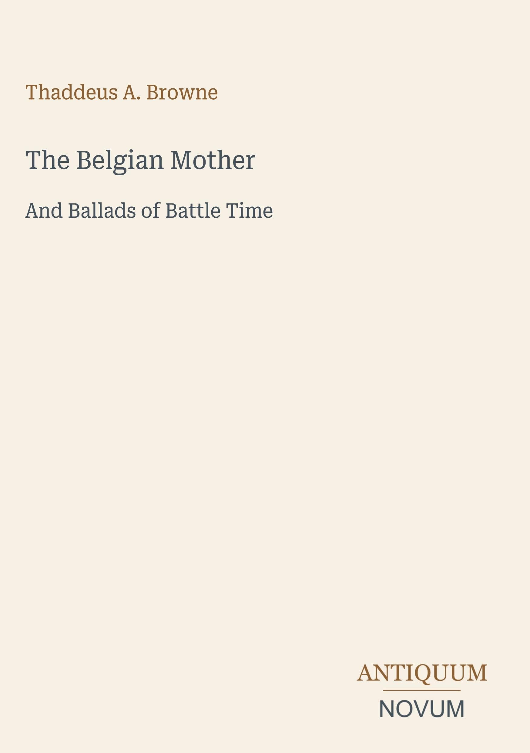 The Belgian Mother