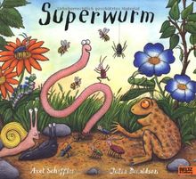 Superwurm: Vierfarbiges Bilderbuch