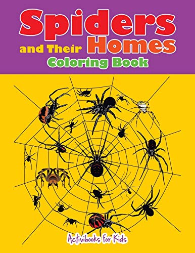 Spiders and Their Homes Coloring Book