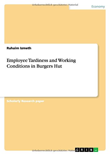 Employee Tardiness and Working Conditions in Burgers Hut