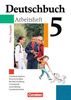 Deutschbuch Gymnasium - Allgemeine Ausgabe: 5. Schuljahr - Arbeitsheft mit Lösungen: Sprach- und Lesebuch