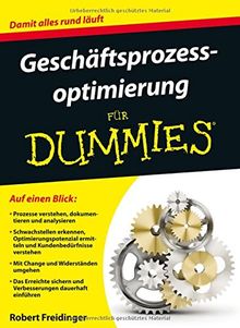 Geschäftsprozessoptimierung für Dummies