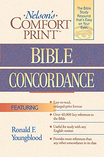 Comfort Print Bible Concordance