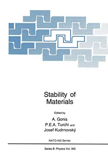 Stability of Materials (Nato Science Series B:, 355, Band 355)