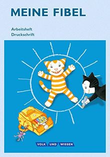 Meine Fibel - Ausgabe 2015: 1. Schuljahr - Arbeitsheft in Druckschrift: Mit Silbenschieber