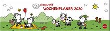 sheepworld Wochenquerplaner 2020 32,5x9,3cm