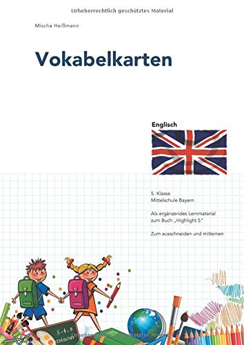 Vokabelkarten: 5. Klasse Mittelschule Bayern