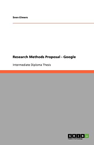 Research Methods Proposal - Google