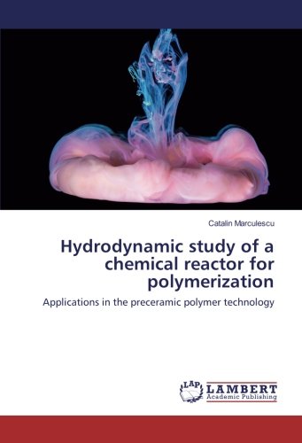 Hydrodynamic study of a chemical reactor for polymerization: Applications in the preceramic polymer technology