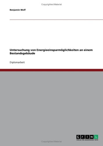 Untersuchung von Energieeinsparmöglichkeiten an einem Bestandsgebäude