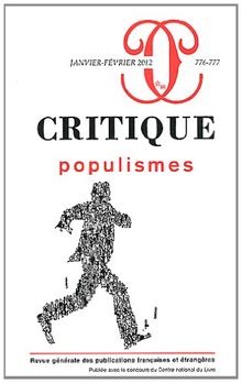 Critique, n° 776-777. Populismes