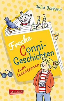 Freche Conni-Geschichten zum Lesenlernen: Conni sucht Kater Mau, Conni und die Prinzessin, Conni und die Schule voller Tiere: Zum Lesenlernen und für ... gemacht – Lesepaß für Erstleser*innen ab 6! von Boehme, Julia | Buch | Zustand sehr gut