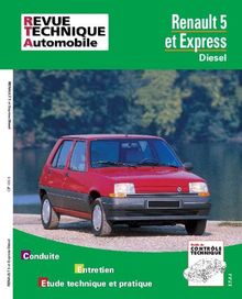 Revue Technique Automobile, N° 480.5 : Renault 5 et express diesel von Etai | Buch | Zustand gut