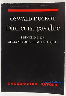 Dire et ne pas dire