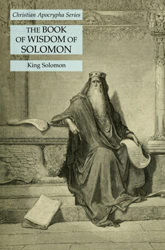 King Solomon The Book Of Wisdom Of Solomon, Christian Apocrypha Series