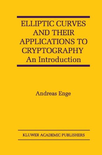 Elliptic Curves and Their Applications to Cryptography: An Introduction