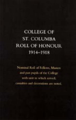 College of St Columba Roll of Honour 1914-18