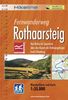 Hikeline Fernwanderweg Rothaarsteig 160 km: Von Brilon im Sauerland über den Kamm des Rothaargebirges nach Dillenburg. Wanderführer und Karte 1 :35.000, wetterfest