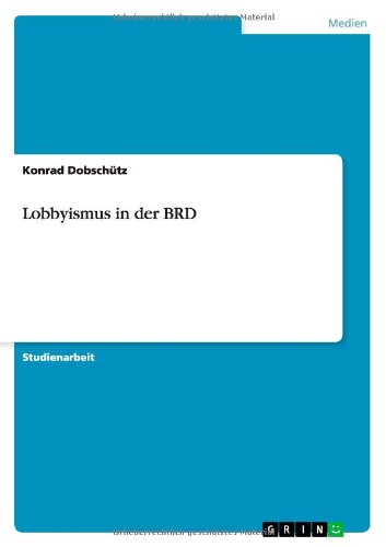 Lobbyismus in der BRD