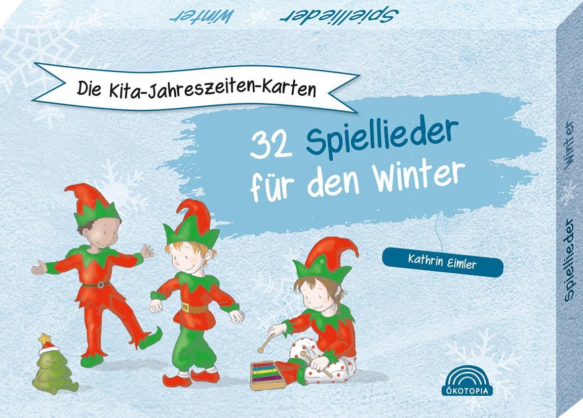 Die Kita-Jahreszeiten-Karten: 32 Spiellieder für den Winter (Das Kita-Jahreszeitenbuch)