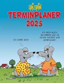 Uli Stein Terminplaner 2025: Taschenkalender: Praktischer Organizer für unterwegs (Uli Stein Kalender 2025)